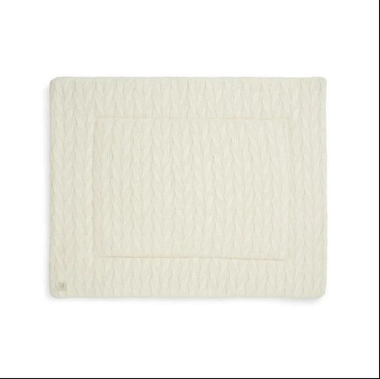 Tapis de parc 80 x 100 cm - Spring knit Ivory Jollein
