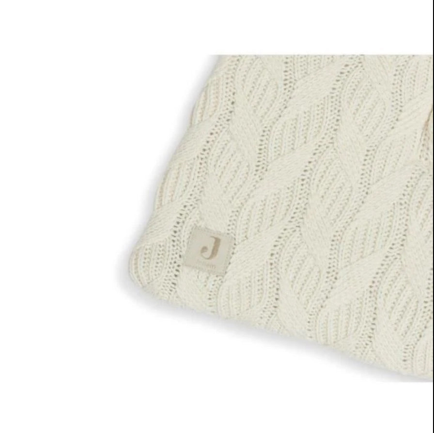 Tapis de parc 80 x 100 cm - Spring knit Ivory Jollein