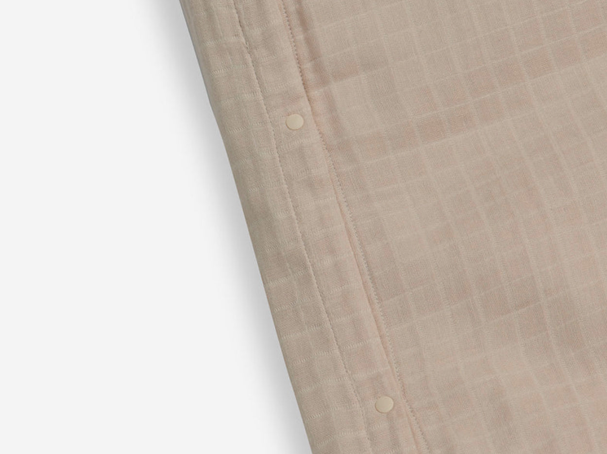 Housse pour matelas à langer gaze de coton 50 x 70 cm - Nougat Jollein
